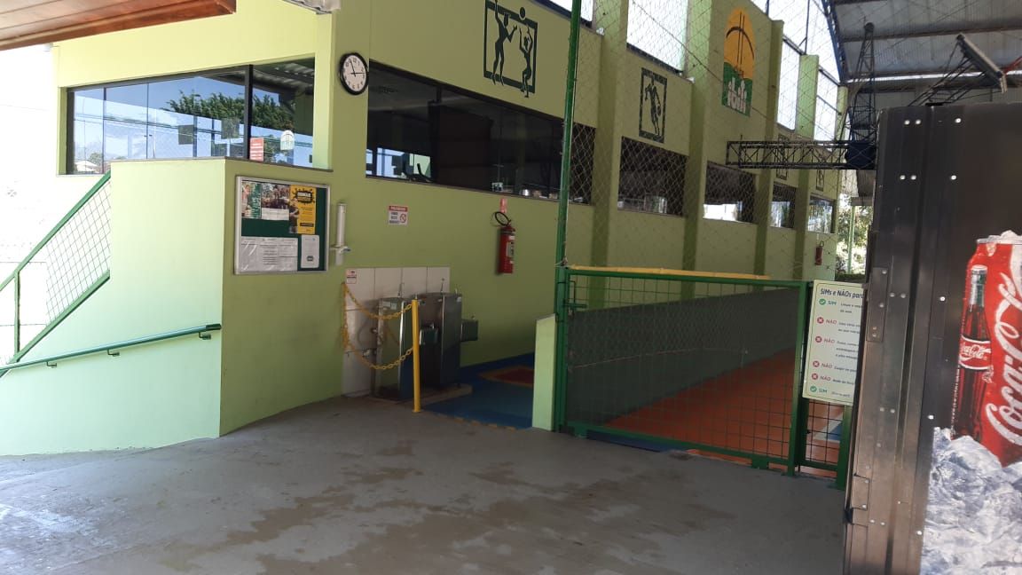 Área interna do Clube Ibiti
